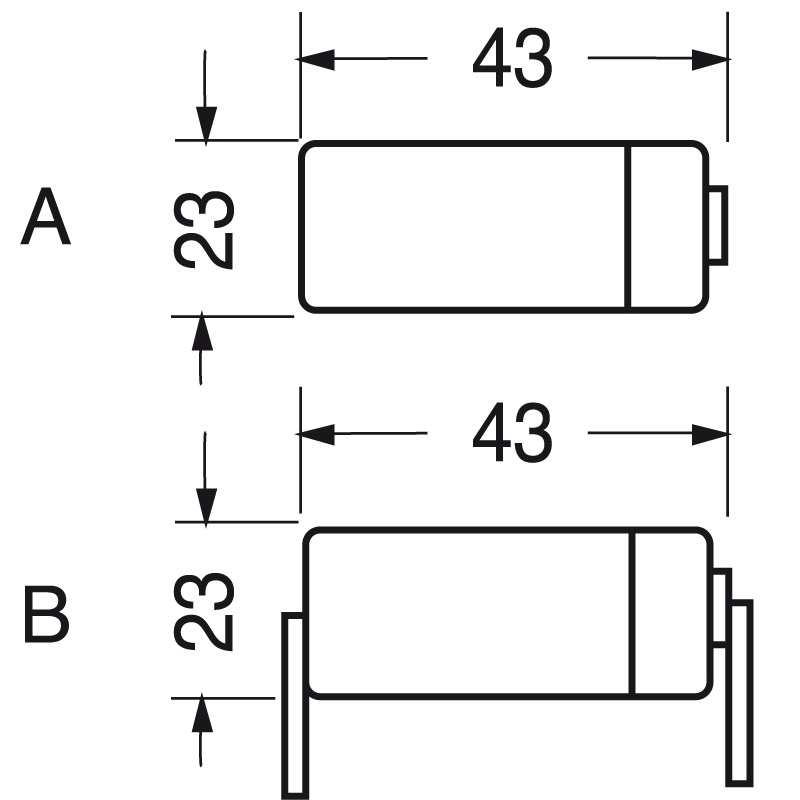 Batteria Ni-MH 1,2V 3,3Ah con terminali a cavo per applicazioni elettriche affidabili