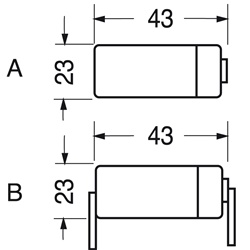 Batteria Ni-MH 1,2V 3,3Ah con terminali a cavo per applicazioni elettriche affidabili