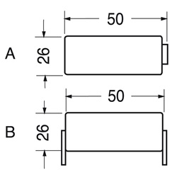 Batteria Ni-Cd 1,2V 2500mAh compatta ricaricabile per torce e dispositivi elettrici