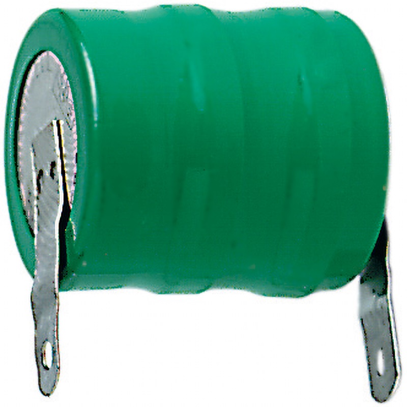 Batteria Ni-MH a saldare 3,6 V 80 mAh ricaricabile alta efficienza per applicazioni elettriche