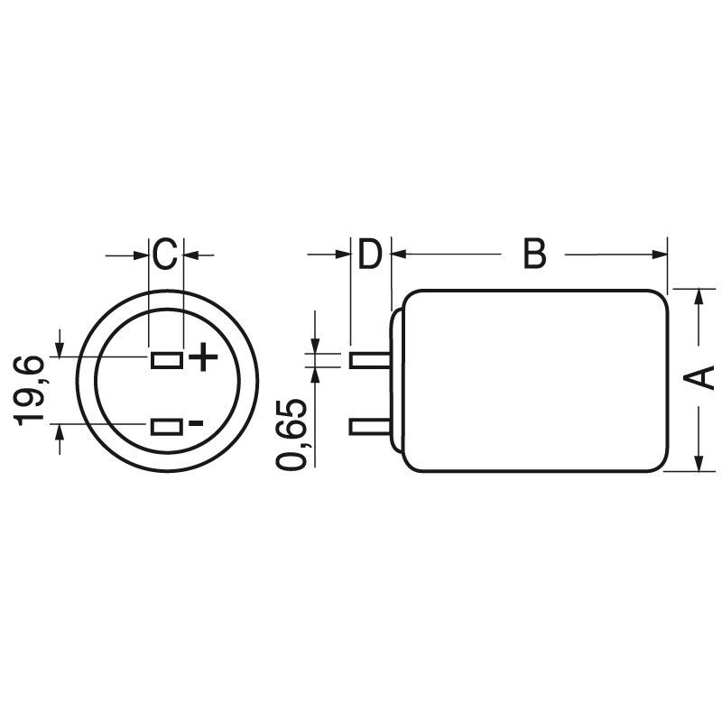 Accumulator cilindrico al piombo 2V 2,5Ah per applicazioni elettriche affidabili e durature