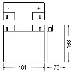 Batteria ricaricabile al piombo 12V 18Ah alta capacità per applicazioni elettriche affidabili e durature