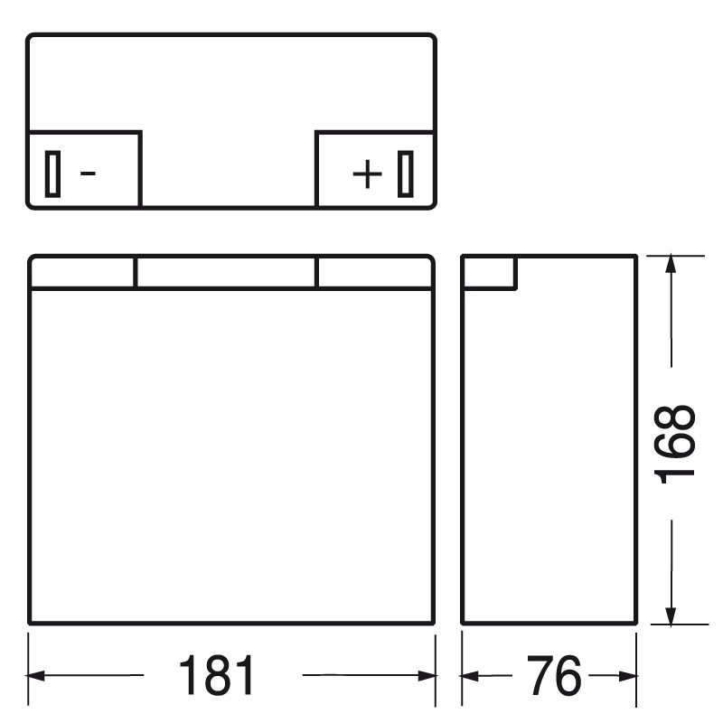 Batteria ricaricabile al piombo 12V 20Ah compatta per applicazioni elettriche ad alta richiesta energetica