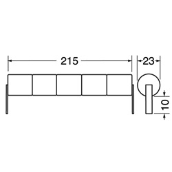 Pacco batterie Ni-Cd 6 V 2000 mAh compatto per applicazioni elettriche professionali
