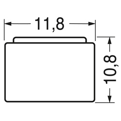 Pila litio 3V 160mAh DL 1/3N compatta lunga durata dispositivi elettronici portatili