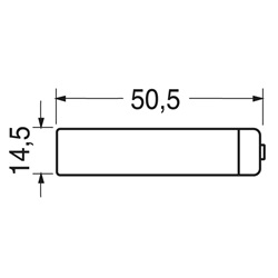 Batteria stilo 1,5V Duracell confezione 4 pezzi lunga durata uso quotidiano dispositivi portatili