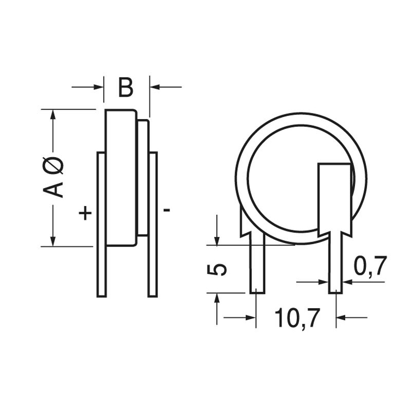 Pila litio CR2430 3V 300mAh lunga durata elettronica consumo telecomandi sensori
