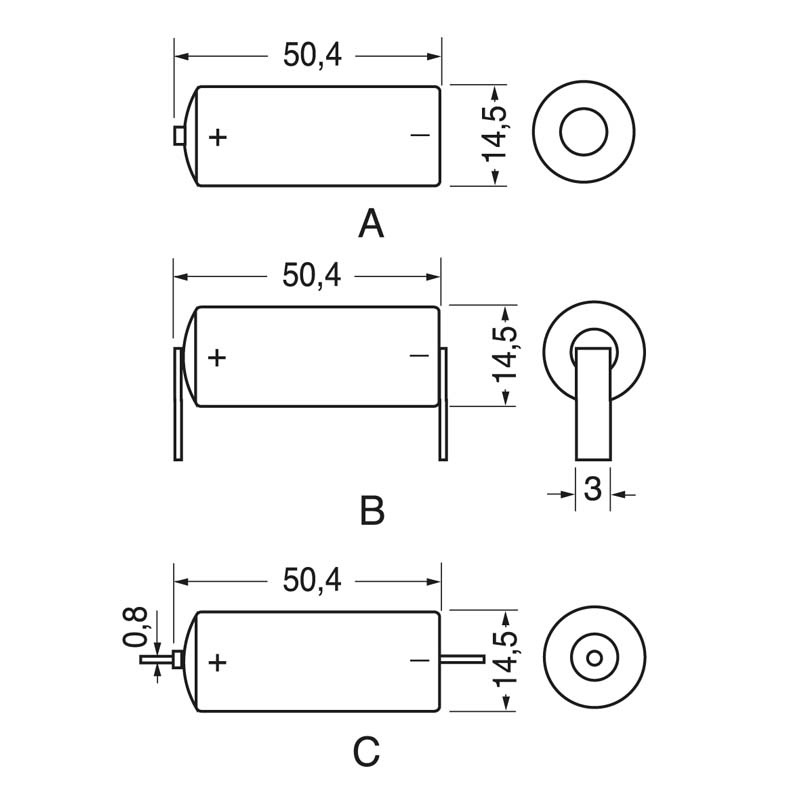 Batteria litio SAFT AA LS14500CNA 3,6V alta durata prestazioni dispositivi elettronici