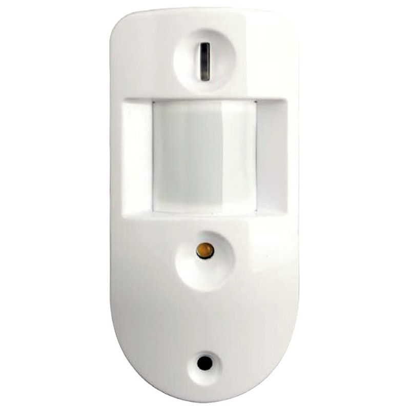 Sensore movimento PIR cablato con fotocamera integrata per sicurezza e automazione ambientale