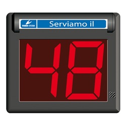 Display digitale 2 cifre nero LED rosso compatto affidabile per applicazioni elettriche