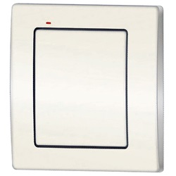 Trasmettitore radio 2 canali con pulsante integrato controllo dispositivi elettrici automazione wireless compatto