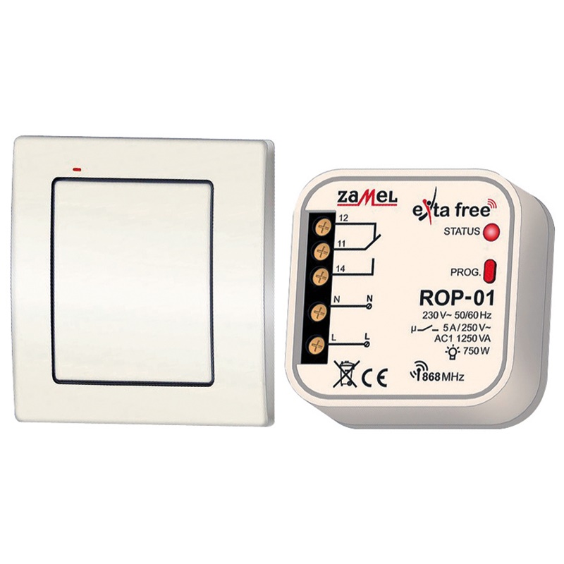 Kit radio controllo illuminazione universale compatibile sistemi elettrici residenziali e commerciali