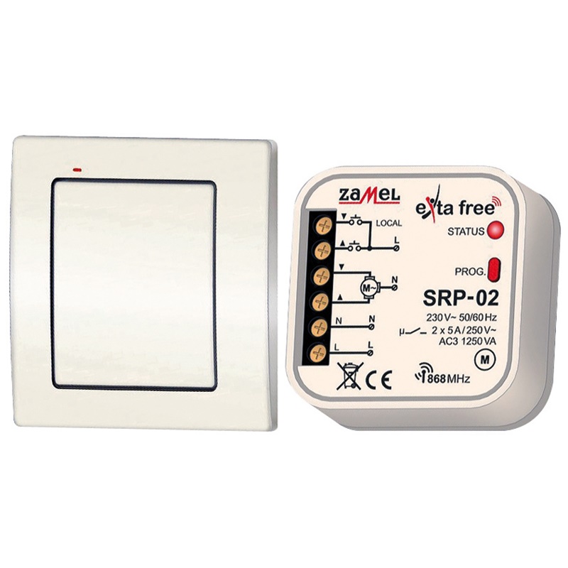 Kit radio controllo tapparelle silenzioso facile installazione automazione domestica