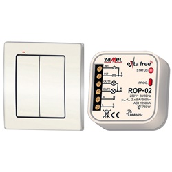 Kit controllo illuminazione 2 canali alta qualità per uso residenziale e commerciale