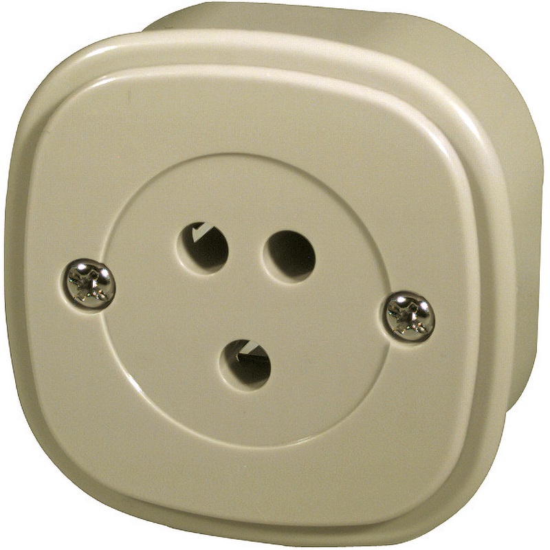 Presa tripolare telefono esterno resistente umidità installazione facile impianti outdoor