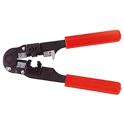 Pinza crimpare spine telefoniche 8 poli ergonomica resistente per installazioni rapide