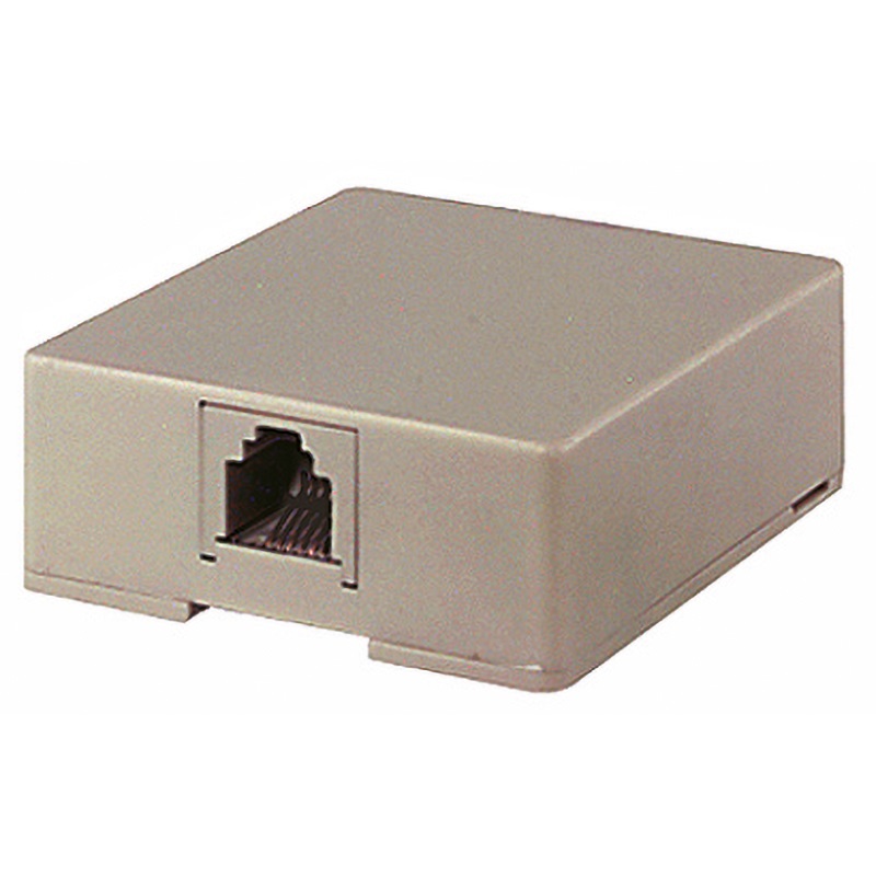Presa telefonica 8 contatti corpo robusto installazione impianti residenziali professionali