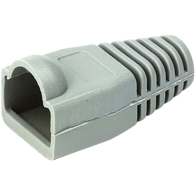 Guscio protettivo connettori Cat5 grigio resistente polvere urti rete elettrica
