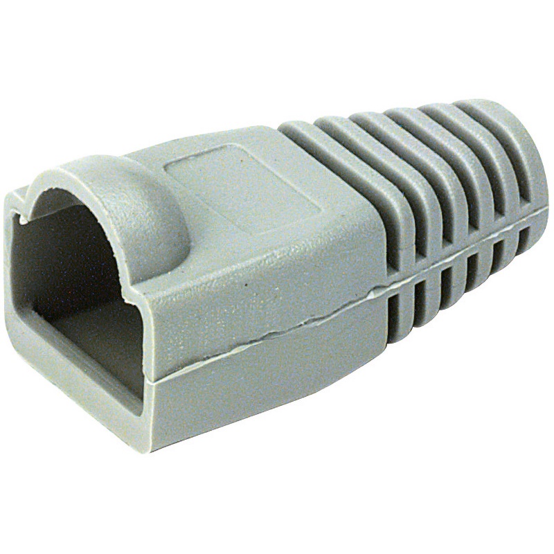 Guscio protettivo connettori Cat5 grigio resistente polvere urti rete elettrica