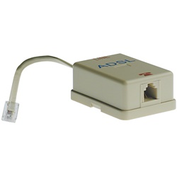 Filtro linea ADSL spina 6P-4C compatto riduzione interferenze connessione stabile