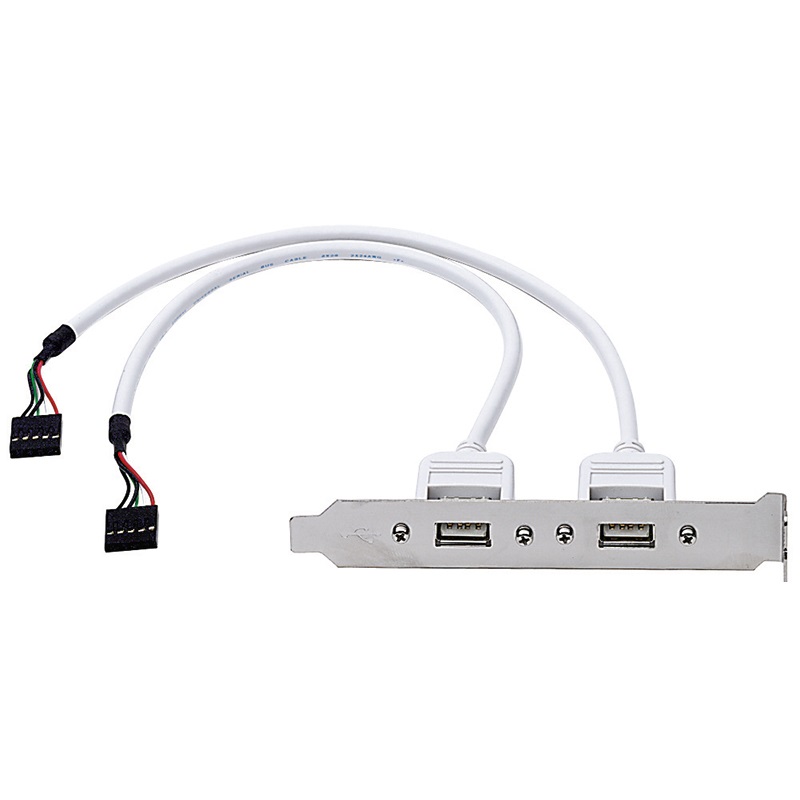 Espansione due porte USB cavo 0,3m connettori alta qualità per impianti elettrici e dispositivi elettronici