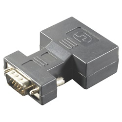 Adattatore connessione DVI-A femmina 15 pin maschio per impianti video professionali alta affidabilità