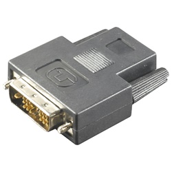 Adattatore video DVI-D maschio HDMI femmina alta definizione per impianti professionali e domestici