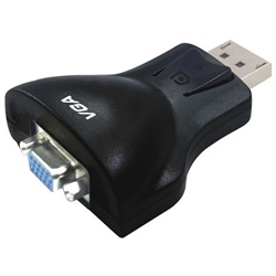 Adattatore VGA a DisplayPort trasmissione stabile alta qualità per monitor e proiettori