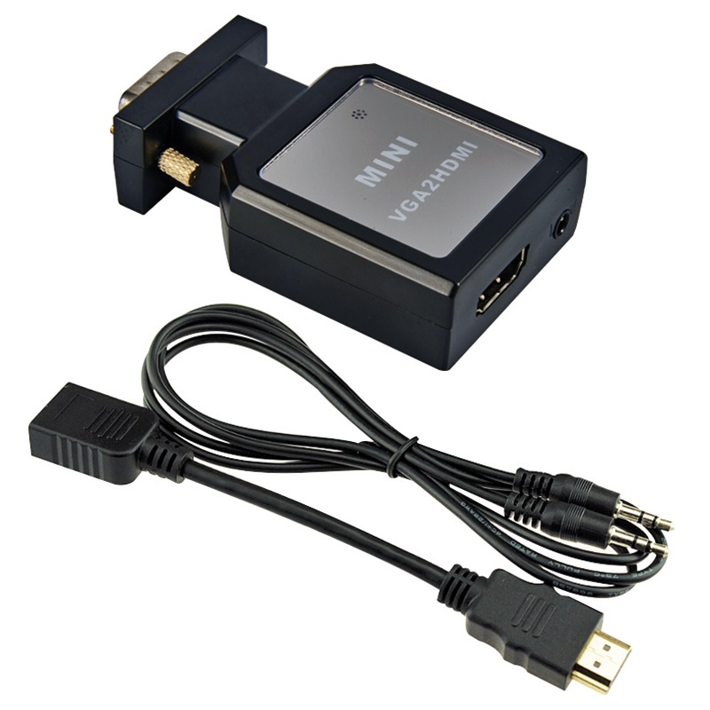 Converter VGA audio HDMI alta qualità per integrazione dispositivi analogici con display digitali moderni