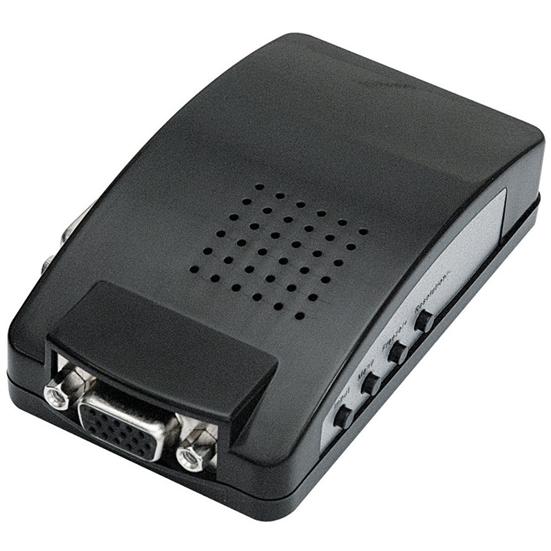 Converter AV-VGA compatto alta qualità segnale video per uso professionale e domestico