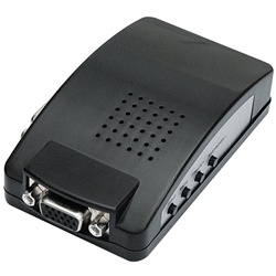 Converter AV-VGA compatto alta qualità segnale video per uso professionale e domestico