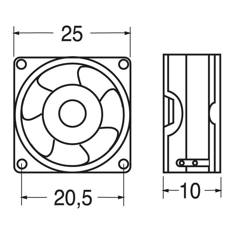 FP-108I/DC12 S1BW 2510 componente elettrico compatto 12V DC per automazione e controllo impianti elettrici basse tensioni