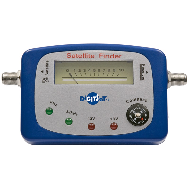 SAT Finder con bussola digitale per allineamento preciso antenne satellitari uso professionale