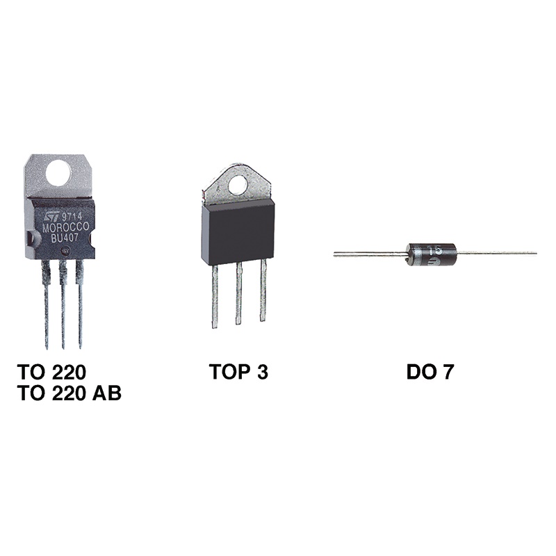 Tiristore BT137-600 8A 600V package TO220AB controllo potenza elettrica industriale e domestico