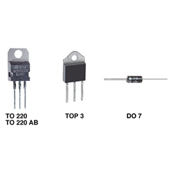 Tiristore BT137-600 8A 600V package TO220AB controllo potenza elettrica industriale e domestico
