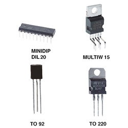 Regolatore tensione L7805CV 5V 1A package TO220 per elettronica e controllo