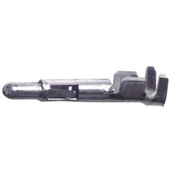 Connettore maschio metallico 1 pin compatto alta resistenza per impianti elettrici professionali