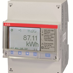 Energy meter Gold Modbus RTU monofase 5A per uso industriale e commerciale