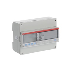 Energy meter Modbus RTU 3-fasi 1A display retroilluminato uso industriale