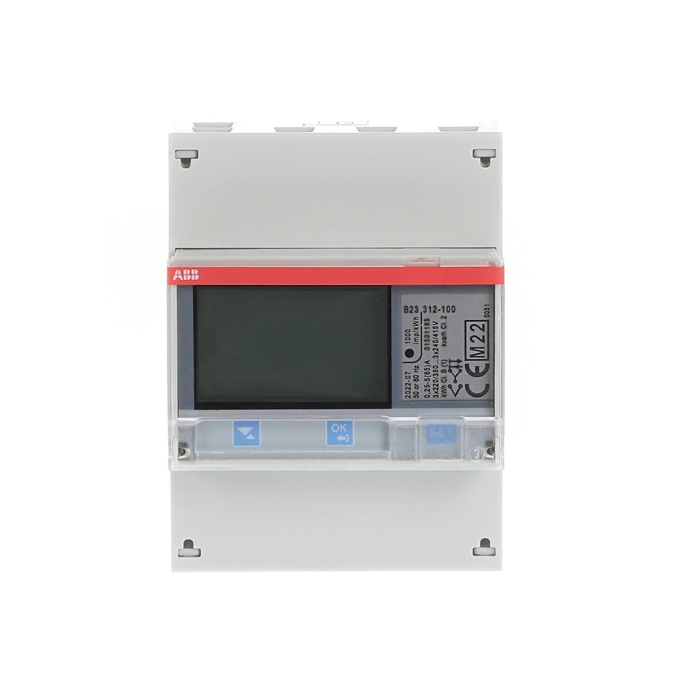 Energy meter Silver Modbus RTU 3 fasi 5 A per edifici commerciali e residenziali