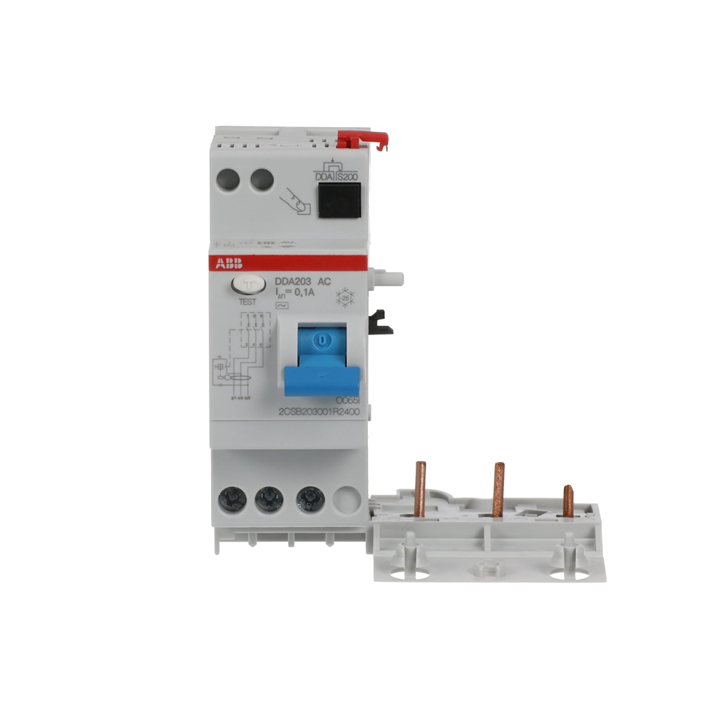 Blocco differenziale DDA203 AC 40A 100mA protezione residenziale commerciale industriale