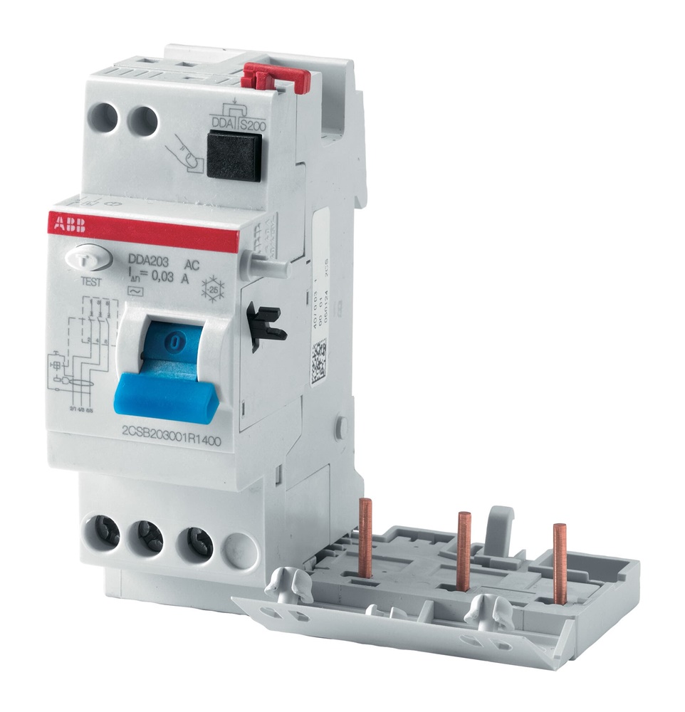Blocco differenziale DDA203 AC 40A 1000mA 3P protezione residenziale commerciale industriale