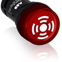 CB1-611R BUZZER PULS,ROSSO,110-130V