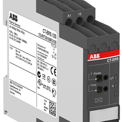 Time relay elettronico CT-ERS.12S ON-delay 1c/o 24-240V AC/DC uso industriale