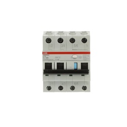 Interruttore differenziale magnetotermico 3P+N 16A 300mA tipo AC per protezione impianti residenziali e industriali