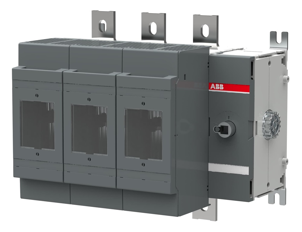 Switch fusibile NH 800A 3 poli per quadri elettrici industriali alta potenza