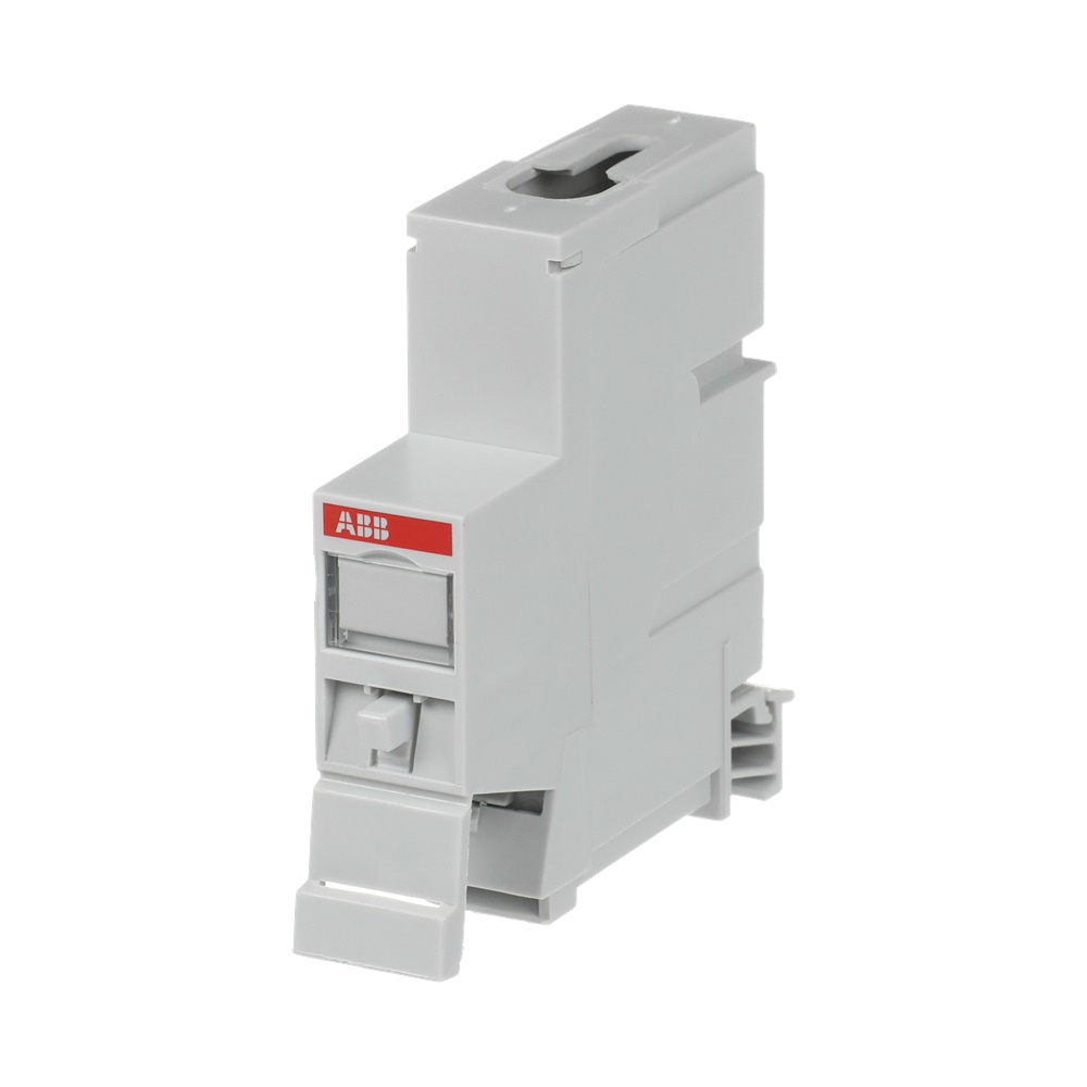 Modulo IP Patch RJ-45 con adattatore montaggio su guida DIN per cablaggio rete