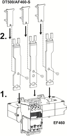 DT500/AF460-S KIT MONTAGGIO RELE  T