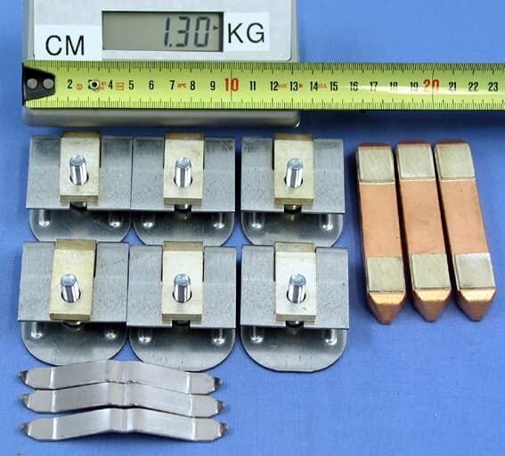 Set contatti principali 3 poli AF460 per contattore ELEN 941 9