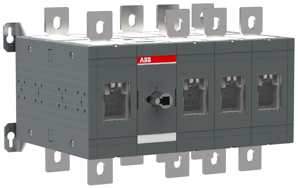 Commutatore manuale 4 poli 630A OT630E13C per controllo linee elettriche industriali e civili